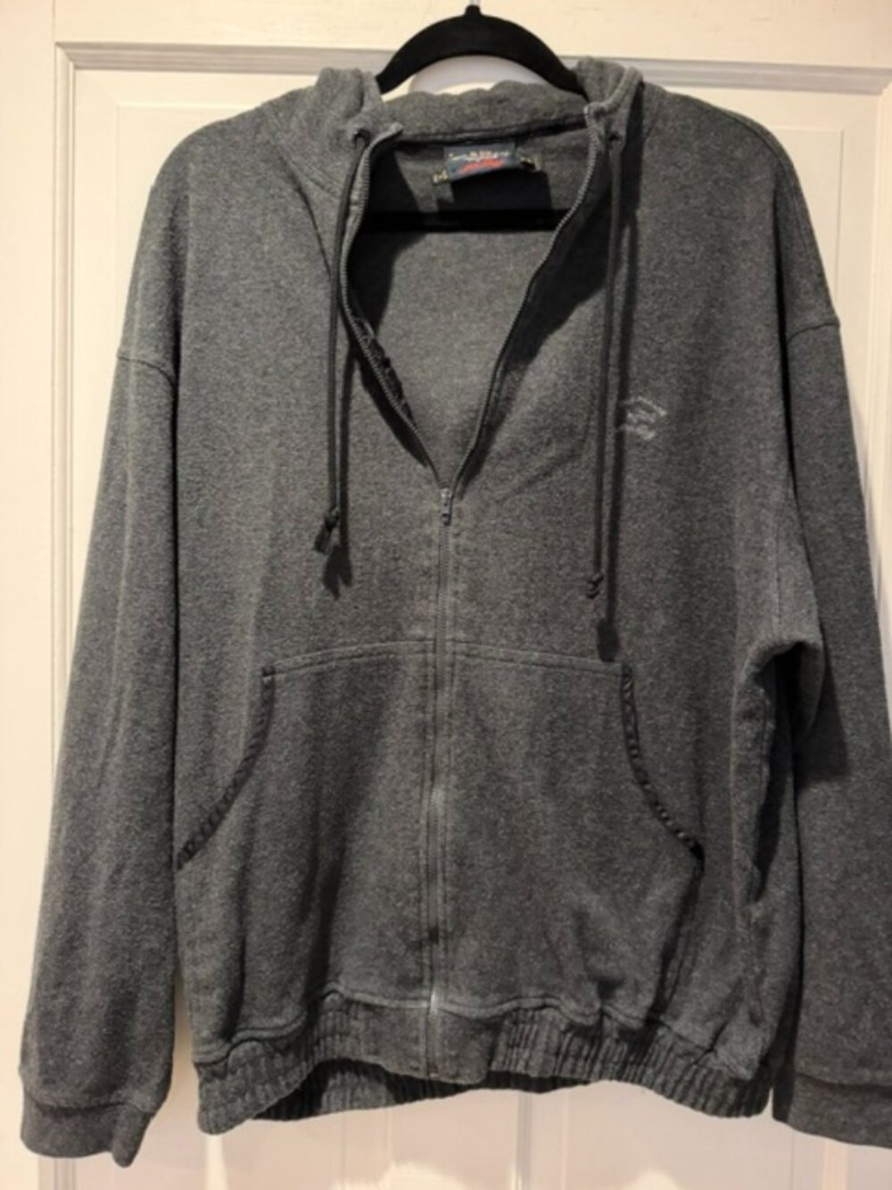Paul & Shark Yachting Men's Gray Hoodie Zip Up Jacket Made in Italy - Size L